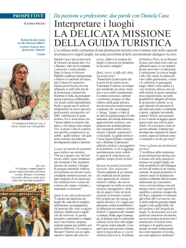La delicata missione della guida turistica